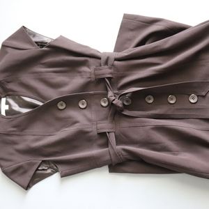 Women's Size 8 Black Button Down Dress